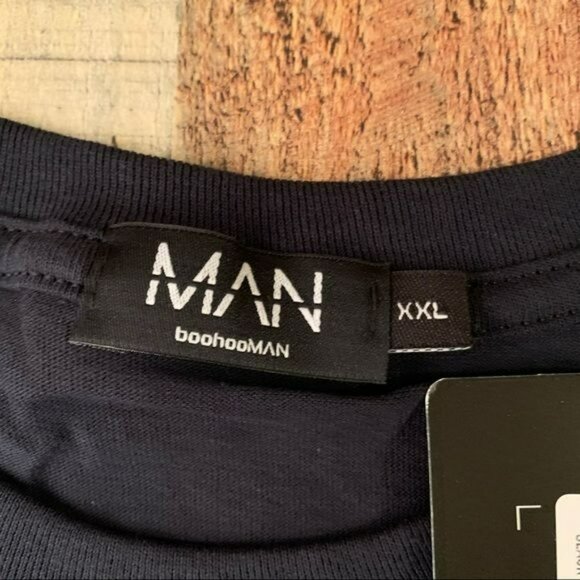 Boohoo man plus size floral skull print short sleeve t-shirt - XXL - Picture 4 of 9